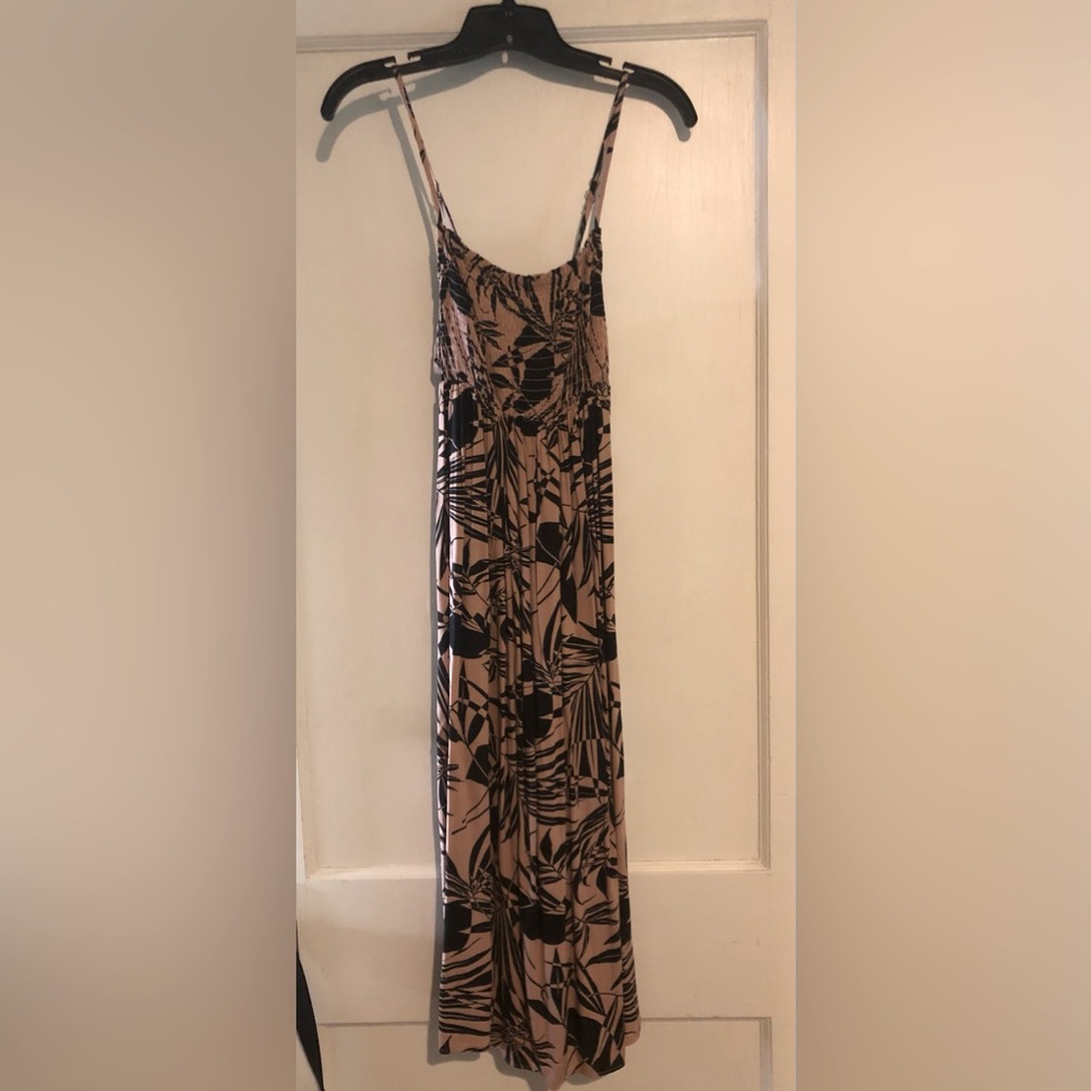 Wild Fable black and tan maxi dress.